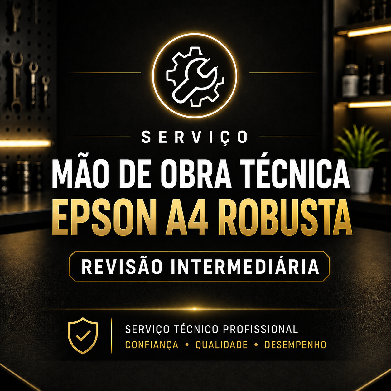 Serviço | Mão de Obra Técnica Epson A4 Robusta Revisão Intermediária