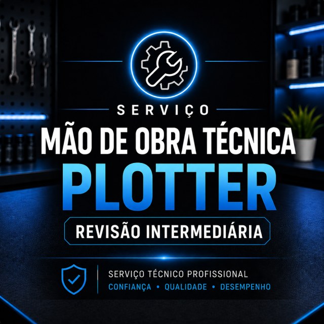Serviço | Mão de Obra Técnica Plotter Revisão Intermediária