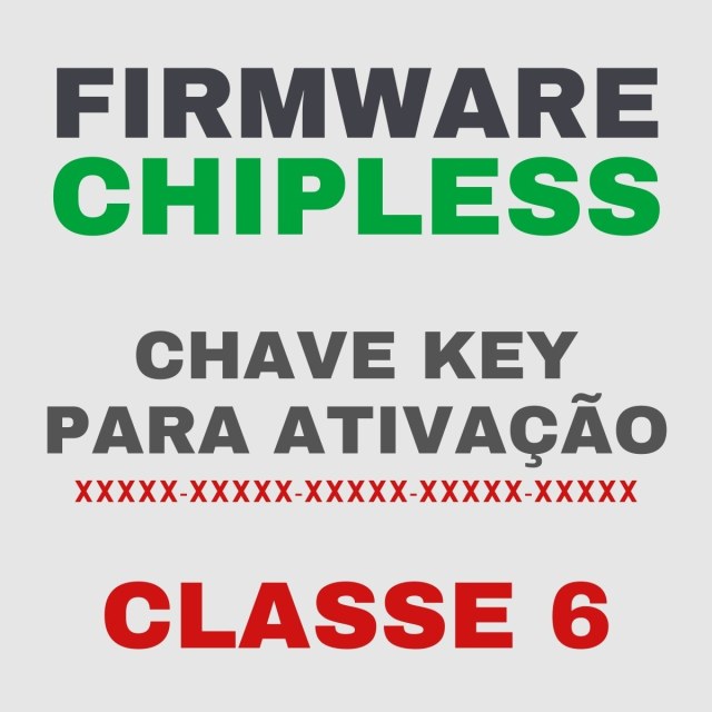 Chave Key de Ativação Firmware ChipLess para Impressora Epson | Classe 6C