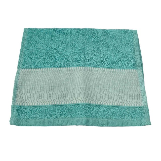 Toalha de Lavabinho 23x38,5cm com Tarja para Sublimação Azul