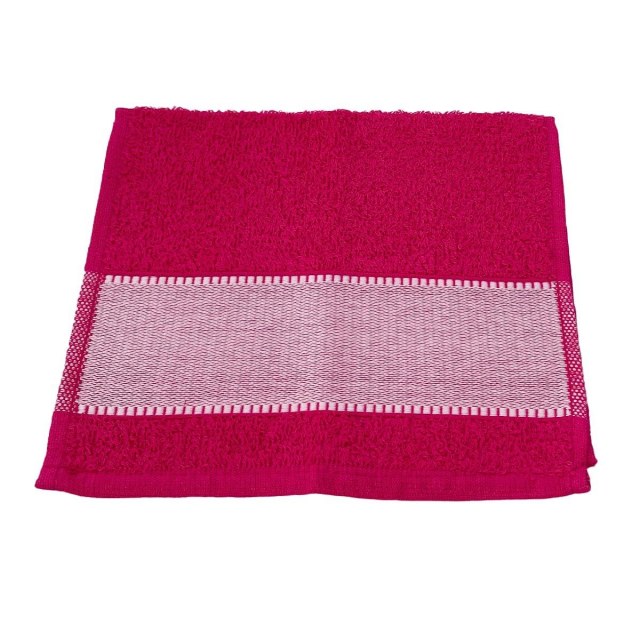 Toalha de Lavabinho 23x38,5cm com Tarja para Sublimação Pink