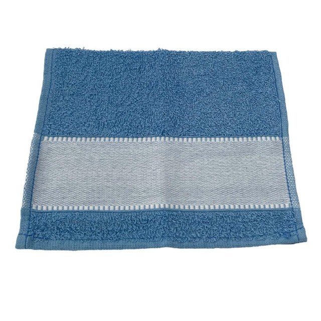 Toalha de Lavabinho 23x38,5cm com Tarja para Sublimação Azul Céu
