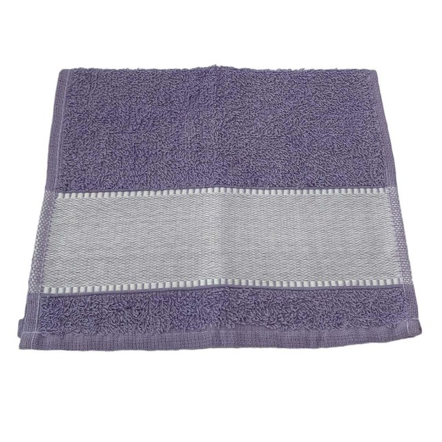 Toalha de Lavabinho 23x38,5cm com Tarja para Sublimação Violeta