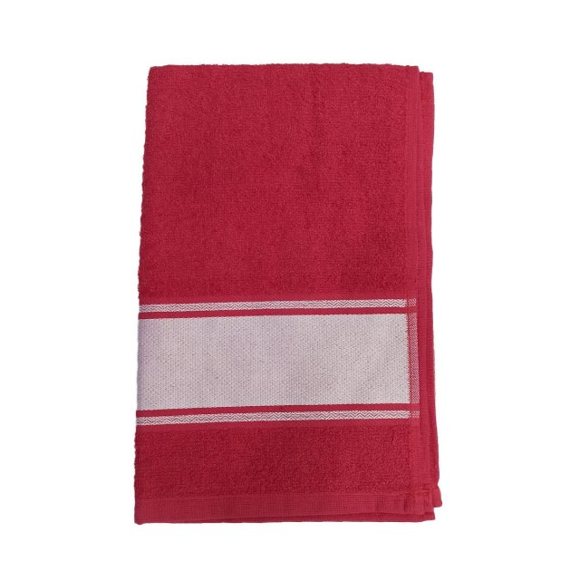 Toalha de Rosto 46x74cm 250g/m² com Tarja para Sublimação Melancia