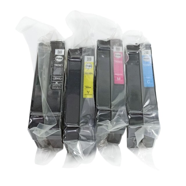 Kit 4 Cartuchos de Tinta T40W T40V para Epson T3170M T3170 T5170 | Original Setup