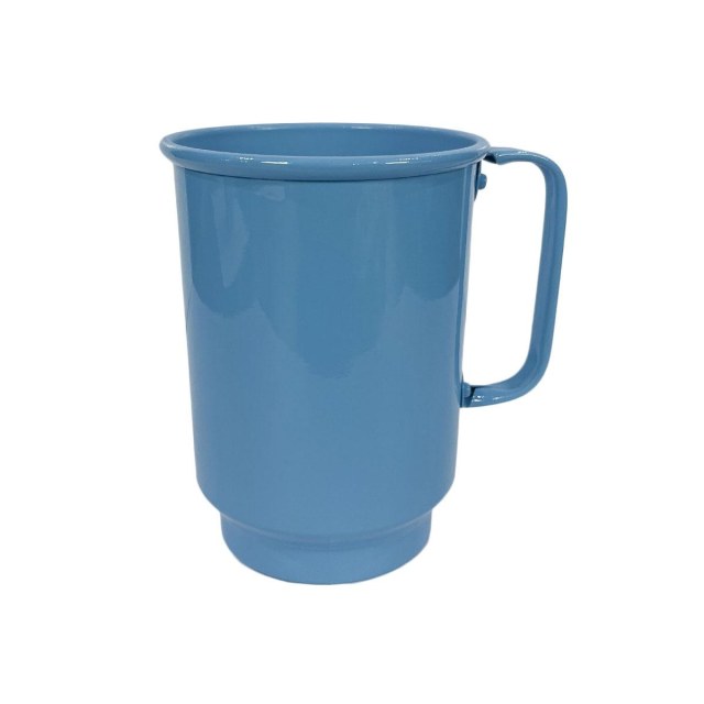 Caneca de Chopp de Alumínio Azul Claro para Sublimação | Capacidade: 500ml