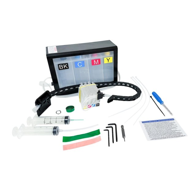 Bulk Ink para Plotter HP T250 T230 T210 A1 24" para Instalação | Vazio, Sem Programação
