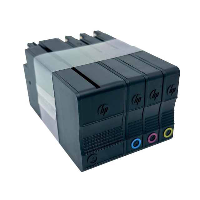 Kit 4 Cartuchos HP 712 para HP T250 T650 | 4 Cores | Novo Original Setup