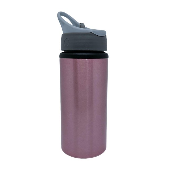 Squeeze Sport Bico Retrátil Resinado para Sublimação | 600ml - Rose