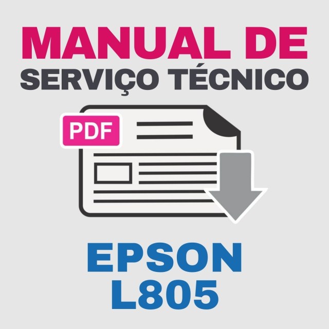 Epson L805 | Manual de Serviço Técnico
