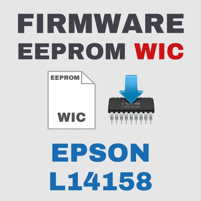 Epson L14158 | Arquivo de Eeprom Firmware do WIC