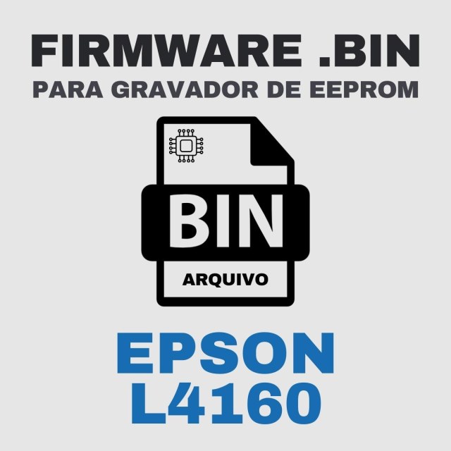 Epson L4160 | Arquivo de Eeprom Firmware.bin Original