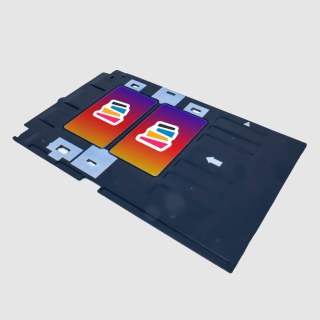 Gabarito Layout de Impressão da Bandeja de Cartão PVC para Impressoras Epson na Sulink
