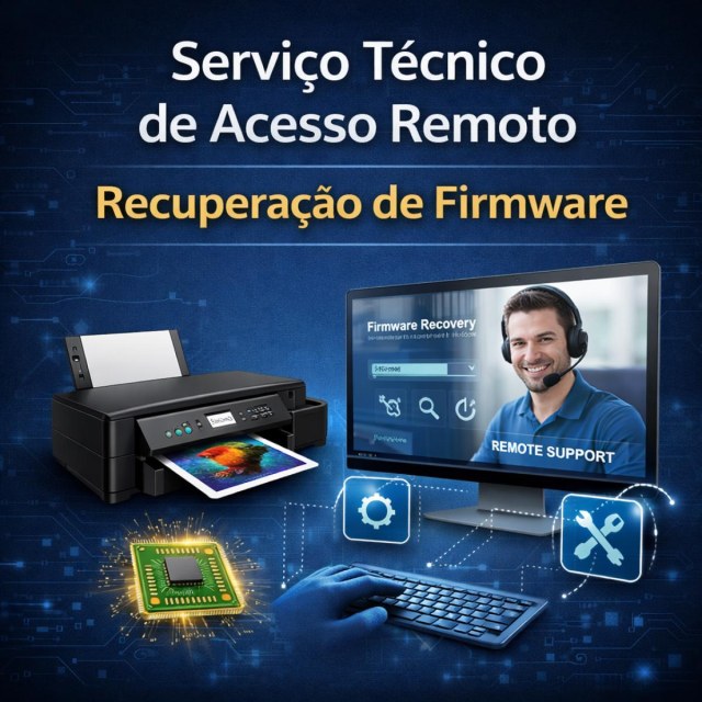 Serviço Técnico de Acesso Remoto para Recuperação de Firmware