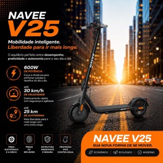 Patinete Elétrico NAVEE V25 PRO 25KM 30KM/H na Sulink