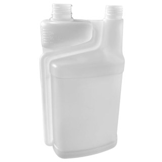 Frasco Dosador Translúcido 1 Litro + 60ml 28mm | Unidade (Com Tampa) na Sulink