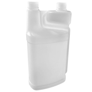Frasco Dosador Translúcido 1 Litro + 60ml 28mm | Unidade (Com Tampa) na Sulink