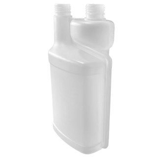 Frasco Dosador Translúcido 1 Litro + 60ml 28mm | Unidade (Com Tampa) na Sulink