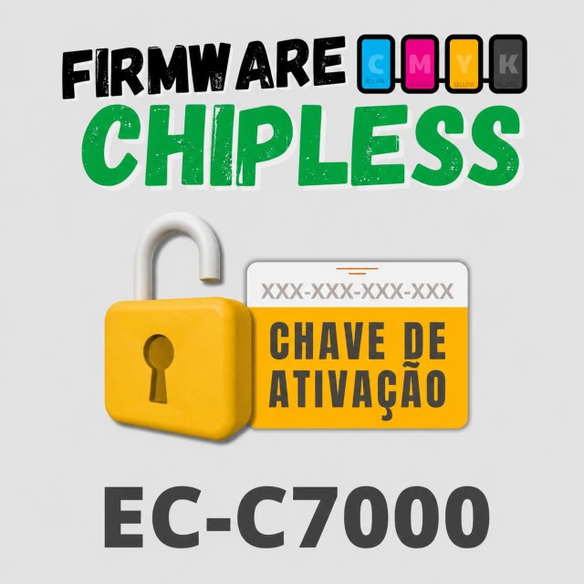 Epson EC-C7000 | Chave Key de Ativação Desbloqueio Firmware ChipLess