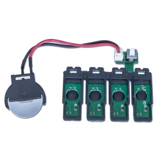 Placa Reset Chip Full para Bulk Ink Epson 4 Cores | Modelo: 197-196R3G22 Botão Reset com Bateria na Sulink