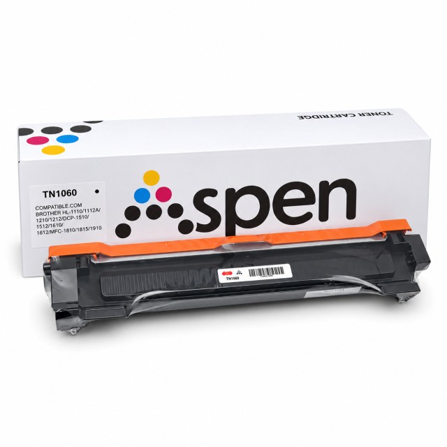 Cartucho de Toner Compatível TN-1060 Preto para Brother HL-1112, HL-1202, HL-1212W, DCP-1512, DCP-1602 e DCP-1617NW