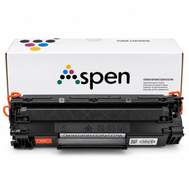 Cartucho de Toner Compatível CB435A / CB436A / CE285A / CE278A Preto para HP LaserJet P1005, P1505, P1102, P1566 e P1606