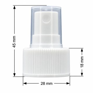 Tampa Válvula Bico Spray para Frascos Boca Pet 28mm | Unidade na Sulink
