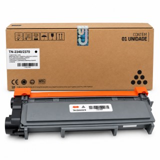 Cartucho de Toner Compatível TN-2340 / TN-2370 Preto para Brother HL-L2320D, HL-L2340DW, HL-L2360DW, DCP-L2520DW e DCP-L2540DW na Sulink
