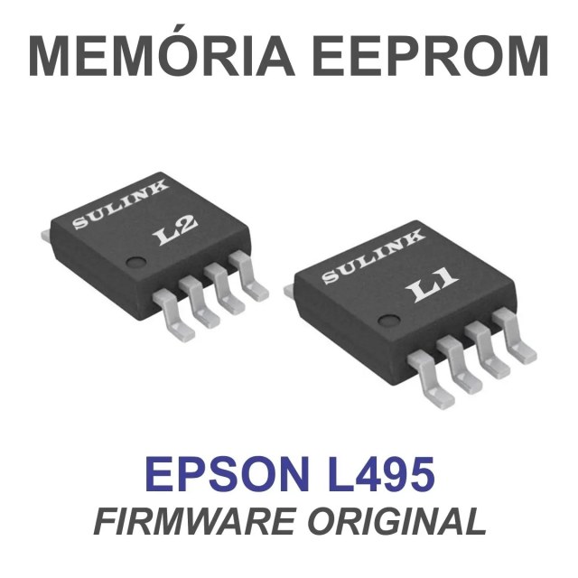Memória Eeprom Firmware - Epson L495 em Sulink