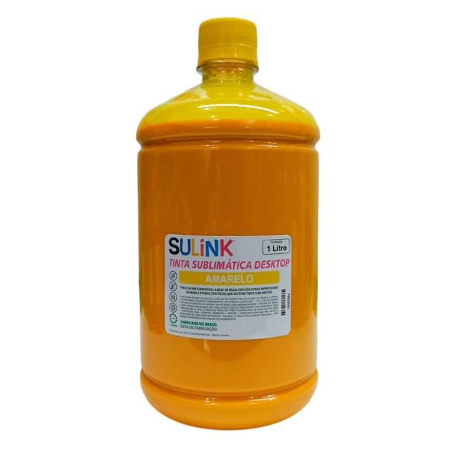Tinta Sulink para Epson Desktop Sublimática | 1 Litro Amarelo