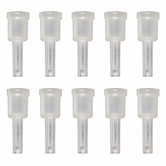 Kit 10 Bico Conector para Encaixar na Seringa para Pressurizar Cartuchos Originais, Recarregáveis e Bulk Ink