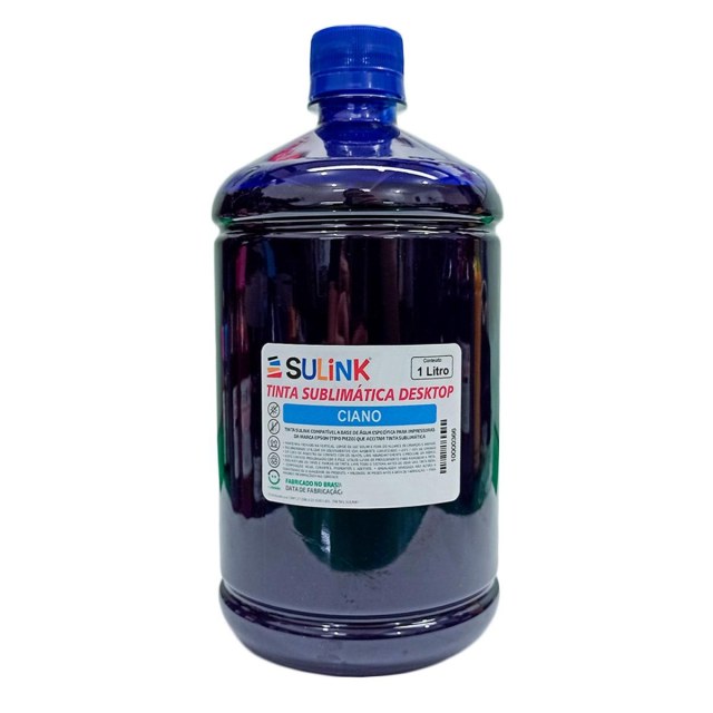Tinta Sulink para Epson Desktop Sublimática | 1 Litro Ciano