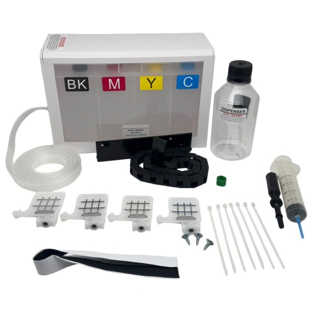 Bulk Ink para Plotter Epson T3170 A1 24" para Instalação com Cartucho | Vazio, Sem Programação em Sulink