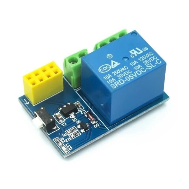 Módulo Relé 5V com 1 Canal (1 Rele 10A) para ESP-01/01S
