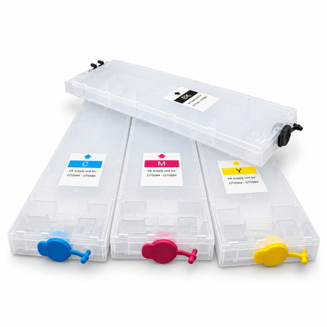 Cartucho Recarregável 4 Cores para Epson EM-C8100 WF-C878R WF-C879R | Vazio, Sem Programação em Sulink