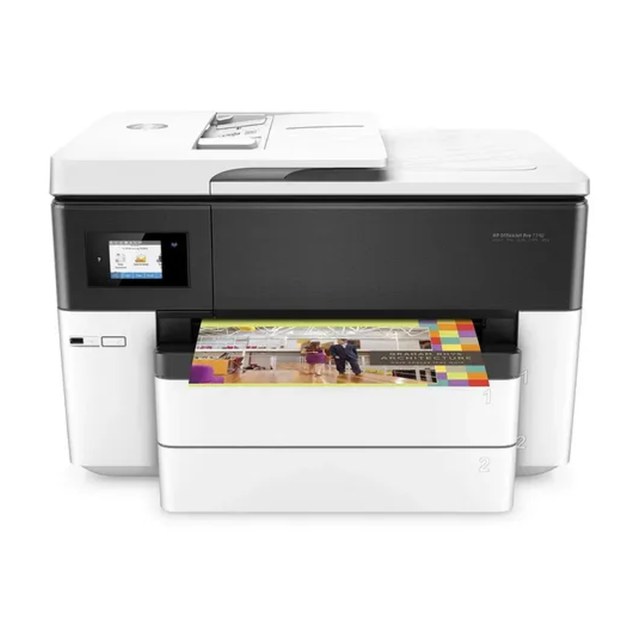 Impressora Multifuncional HP OfficeJet Pro 7740 (A3 com 2 Bandejas) | G5J38A *NVS*