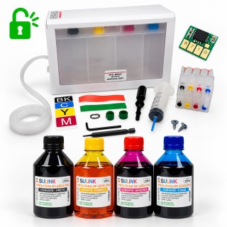 Bulk Ink para HP 9020 A4 para Instalação | Corante, Com Programação | Cliente deve enviar Placa Lógica em Sulink