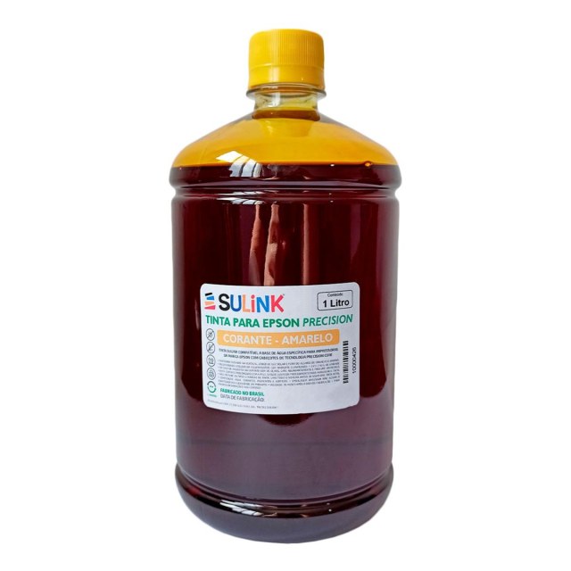Tinta Sulink para Epson Precision Corante | 1 Litro Amarelo