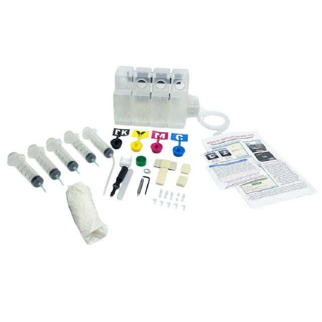 Bulk Ink para HP PRO 8100 8600 8610 8620 251DW 276DW para Instalação (Sem Cartucho - Utilizar Original HP) | Vazio