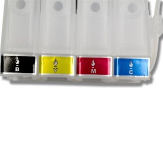 Etiqueta de Identificação de Cores para Reservatório Bulk Ink - 4 Cores (Modelo 1) na Sulink
