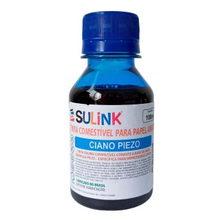 Tinta Sulink Comestível para Papel Arroz | Piezo para Epson | 100ml na Sulink