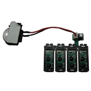 Placa Reset Chip Full para Bulk Ink Epson 4 Cores | Modelo: 1321LR Botão Reset com Bateria na Sulink