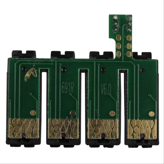 Placa Reset Chip Full para Bulk Ink Epson 4 Cores | Modelo: 691R Botão Reset na Sulink