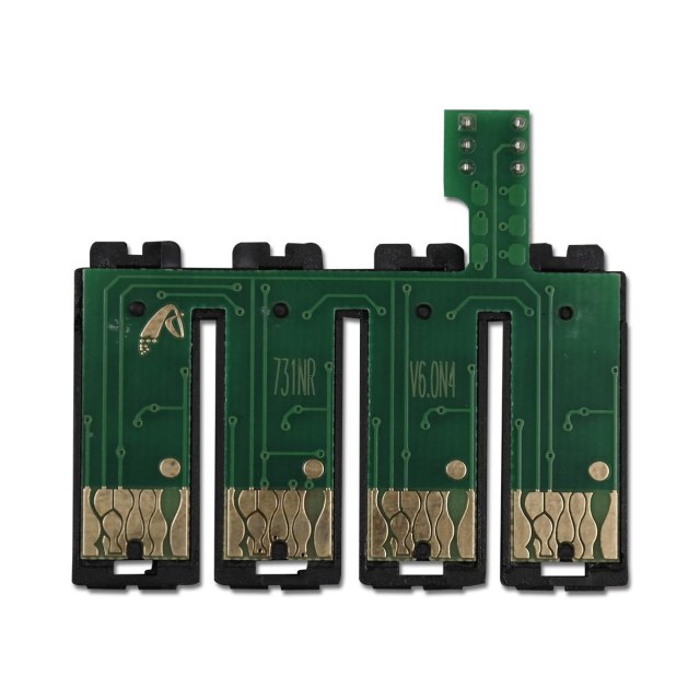 Placa Reset Chip Full para Bulk Ink Epson 4 Cores | Modelo: 731NR Botão Reset na Sulink