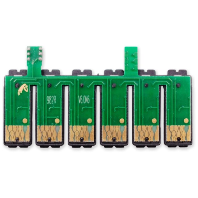 Placa Reset Chip Full para Bulk Ink Epson 6 Cores | Modelo: 981R Botão Reset na Sulink