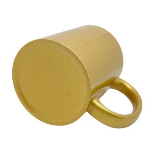 Caneca de Cerâmica Dourada Brilhante para Sublimação na Sulink