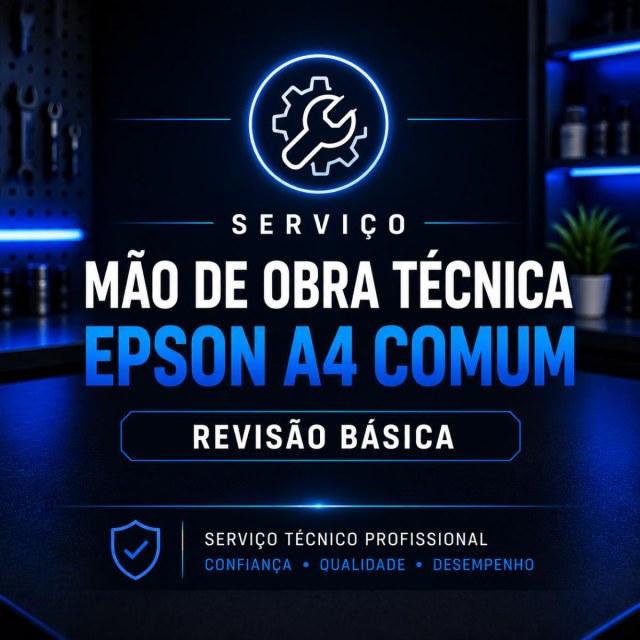 Serviço | Mão de Obra Técnica Epson A4 Comum Revisão Básica