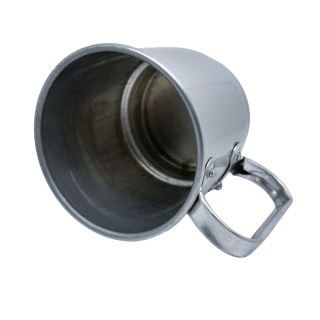 Caneca de Alumínio Prata Inteira Escovada para Sublimação | Capacidade: 500ml na Sulink