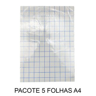 Papel Transfer para Tecidos de Algodão Escuro A4 (210x297mm) - Pacote com 5 Folhas na Sulink