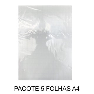 Papel Transfer para Tecidos de Algodão Escuro A4 (210x297mm) - Pacote com 5 Folhas na Sulink